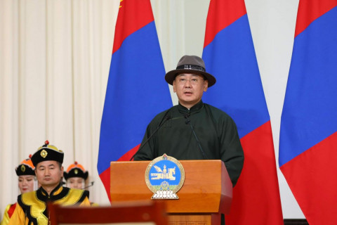 Монгол Улсын Ерөнхийлөгч У.Хүрэлсүх Морин хуурын чуулгын хамт олонд баяр хүргэв