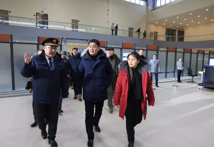 Монгол Улсын Ерөнхийлөгч У.Хүрэлсүх Замын-Үүд боомтын шинэ цогцолбор, Ложистикийн төвд ажиллалаа