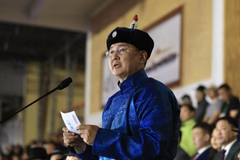 Монгол Улсын Ерөнхийлөгч Ухнаагийн Хүрэлсүх Тулгар төрийн 2232 жил, Их Монгол Улсын 817 жил, Үндэсний эрх чөлөө тусгаар тогтнолоо сэргээн мандуулсны 112 жил, Ардын хувьсгалын 102 жилийн ой, Үндэсний их баяр наадмыг хааж үг хэллээ.